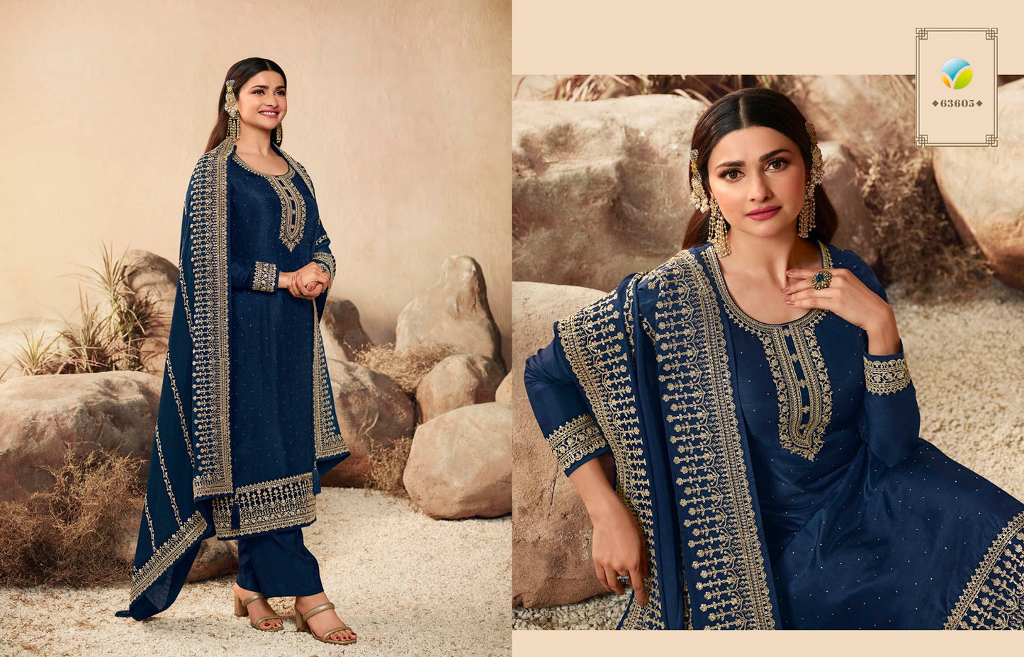 Geet 2 Colors Kaseesh Vinay Fashion Llp Pant Style Suits