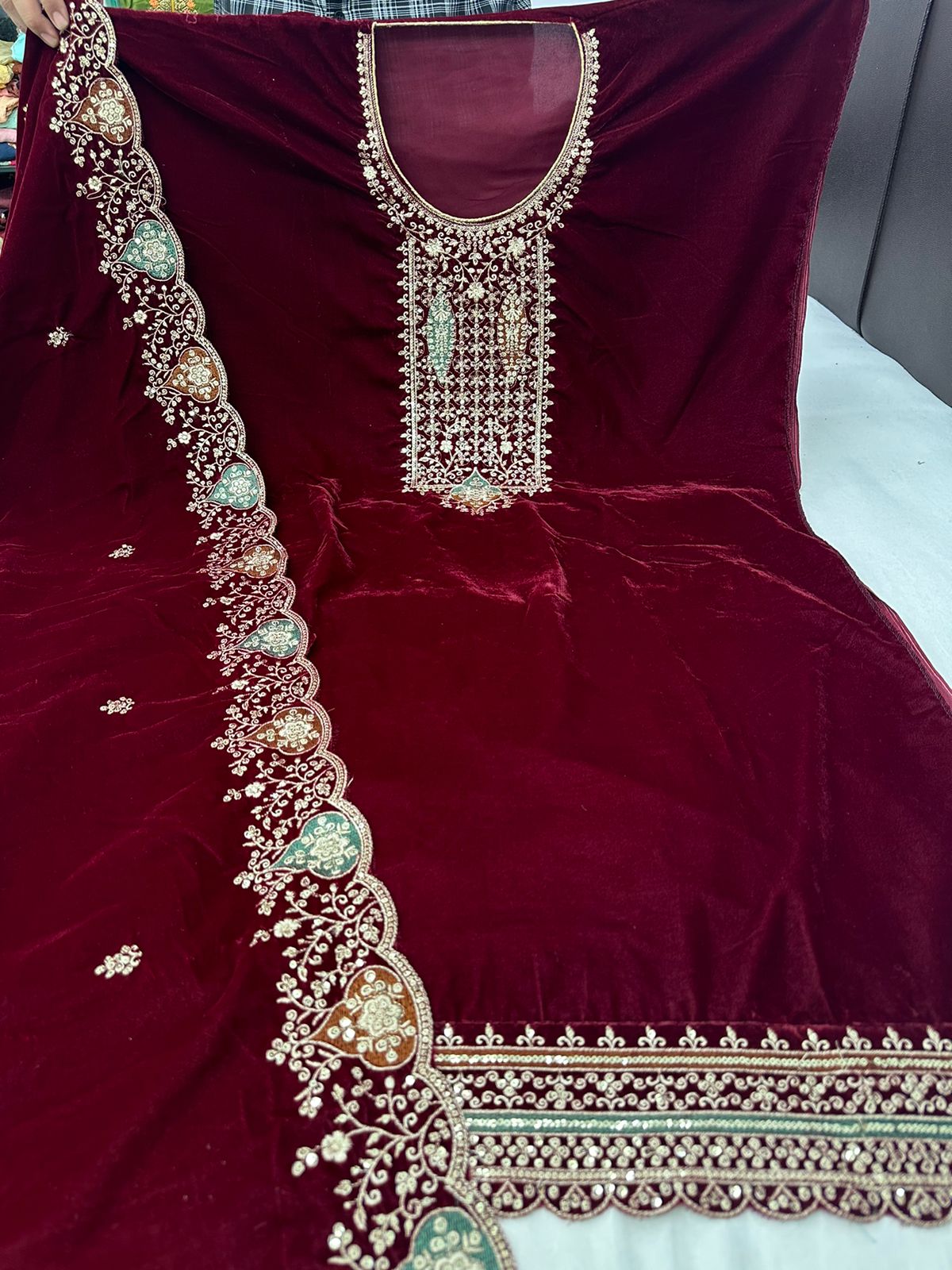 Ginny Nayandeep Velvet Suits