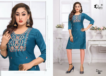 Glorious Vol 4 Kinti Rayon Knee Length Kurtis