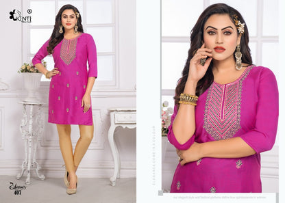 Glorious Vol 4 Kinti Rayon Knee Length Kurtis