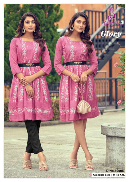 Glory Poonam Designer Viscose One Piece