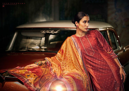 Glory Sargam Prints Velvet Suits