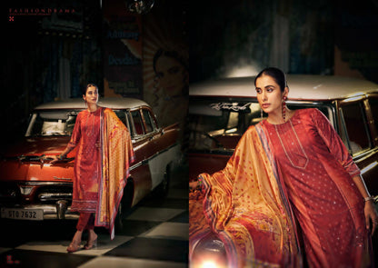 Glory Sargam Prints Velvet Suits