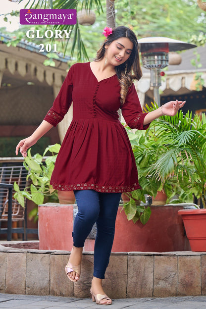 Glory Vol 2 Rangmaya Bombay Designer Long Top