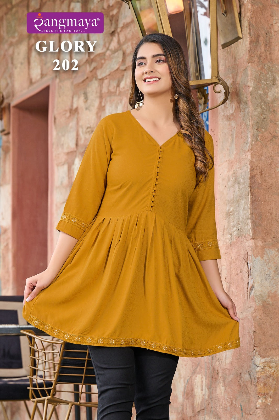 Glory Vol 2 Rangmaya Bombay Designer Long Top