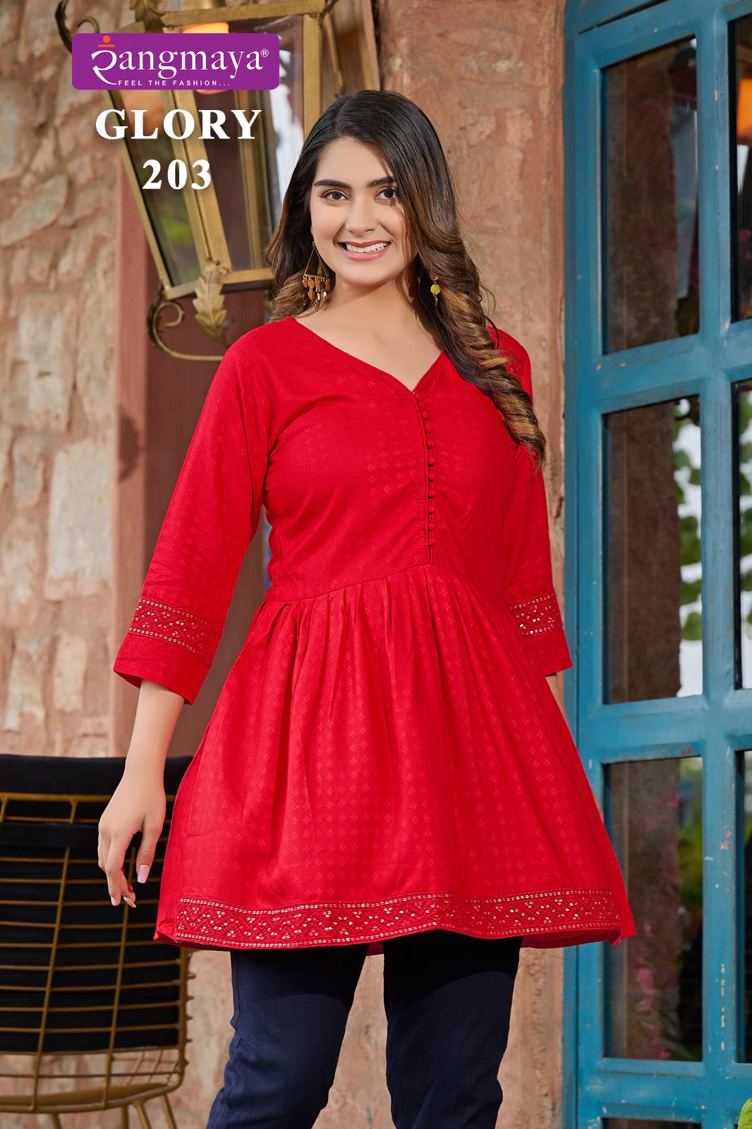 Glory Vol 2 Rangmaya Bombay Designer Long Top