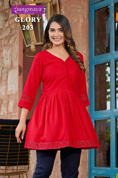 Glory Vol 2 Rangmaya Bombay Designer Long Top