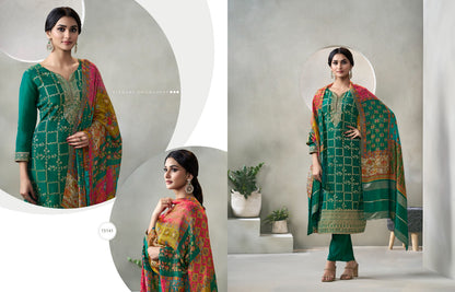 Glory Zisa Jacquard Pant Style Suits