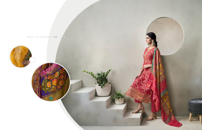 Glory Zisa Jacquard Pant Style Suits