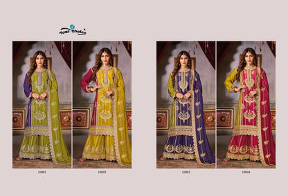 Glosy Your Choice Chinon Pakistani Readymade Suits