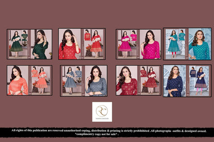 Good News Ramdev Creation Rayon Feeding Kurtis