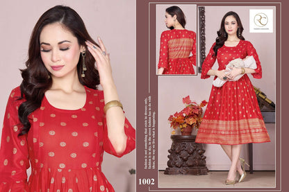 Good News Ramdev Creation Rayon Feeding Kurtis