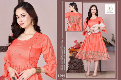 Good News Ramdev Creation Rayon Feeding Kurtis