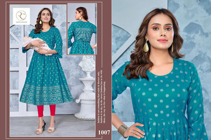 Good News Ramdev Creation Rayon Feeding Kurtis