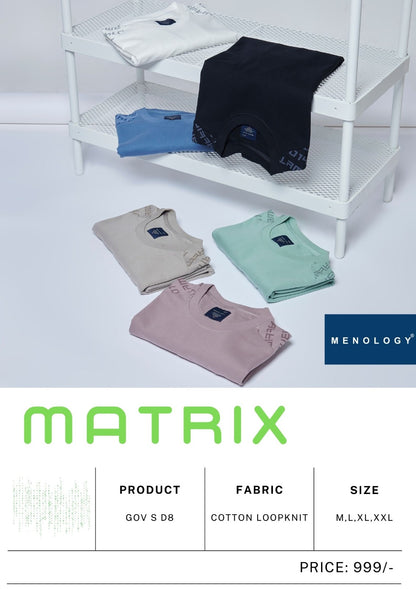 Gov S D8 Menology Cotton Mens Tshirts