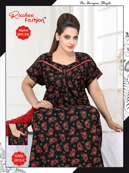 Gpo Xxl 2911 Ruchee Fashion Night Gowns