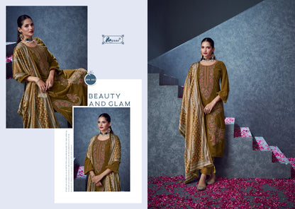 Gul A Guldasta Kesar Pashmina Suits