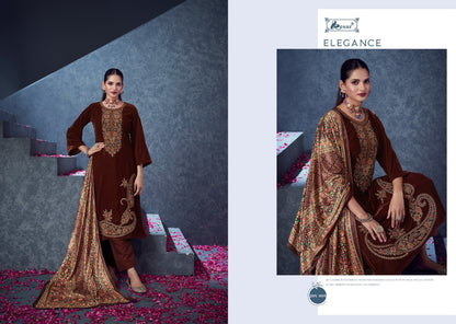 Gul A Guldasta Kesar Pashmina Suits