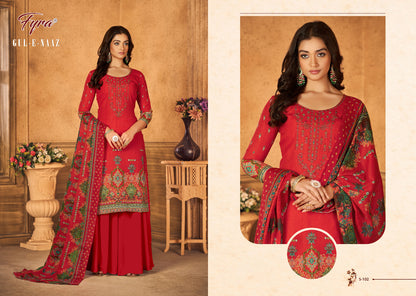 Gul E Naaz Fyra Soft Cotton Plazzo Style Suits