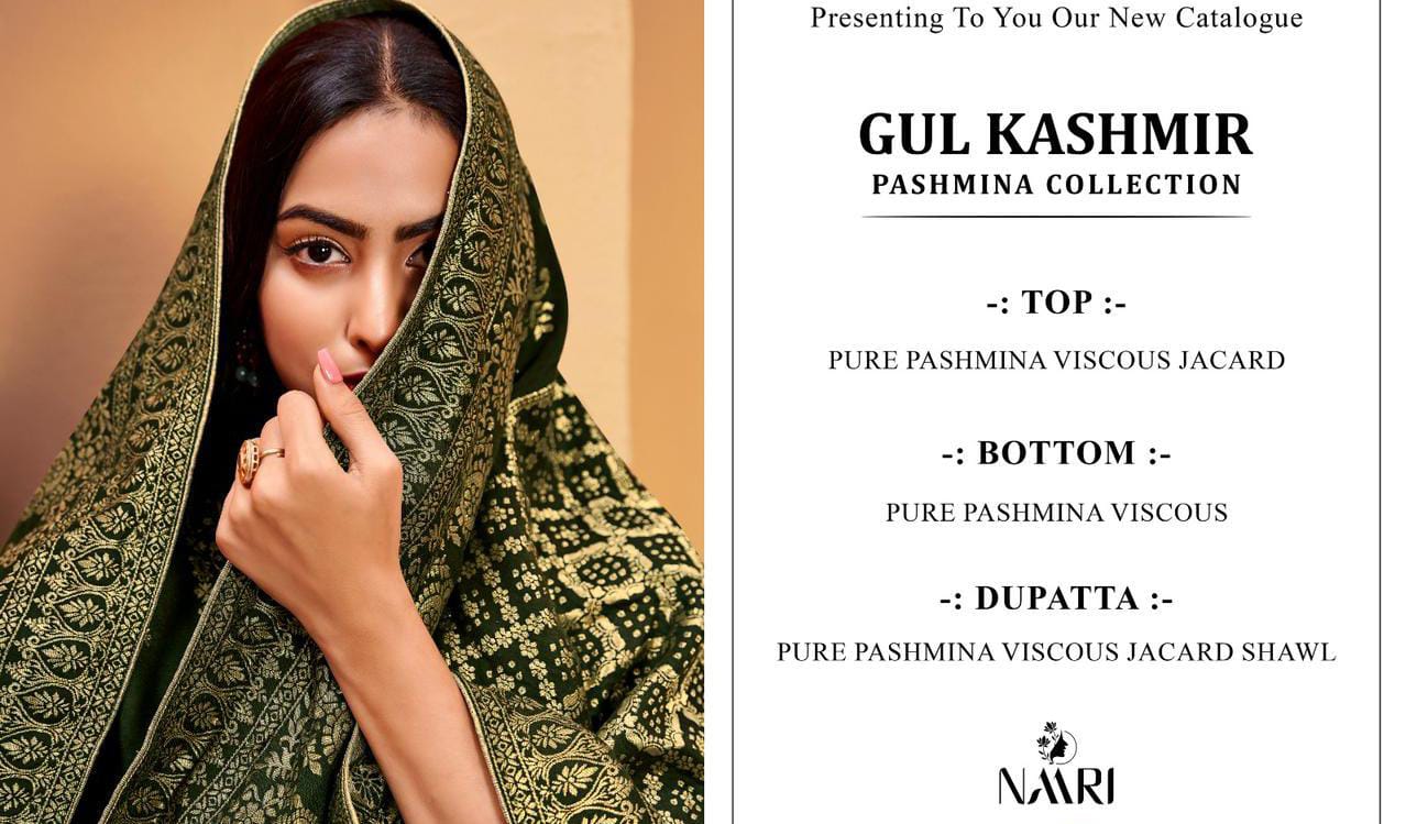 Gul Kashmir Naari Pashmina Suits