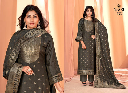 Gul Mohar Naari Pashmina Suits