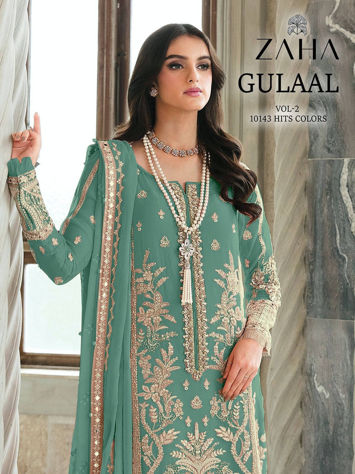 Gulaal-Vol-2-10143-New-Zaha-Georgette-Pakistani-Salwar-Suits