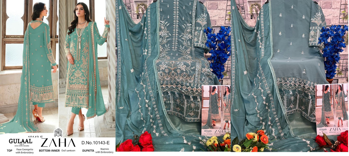 Gulaal-Vol-2-10143-New-Zaha-Georgette-Pakistani-Salwar-Suits