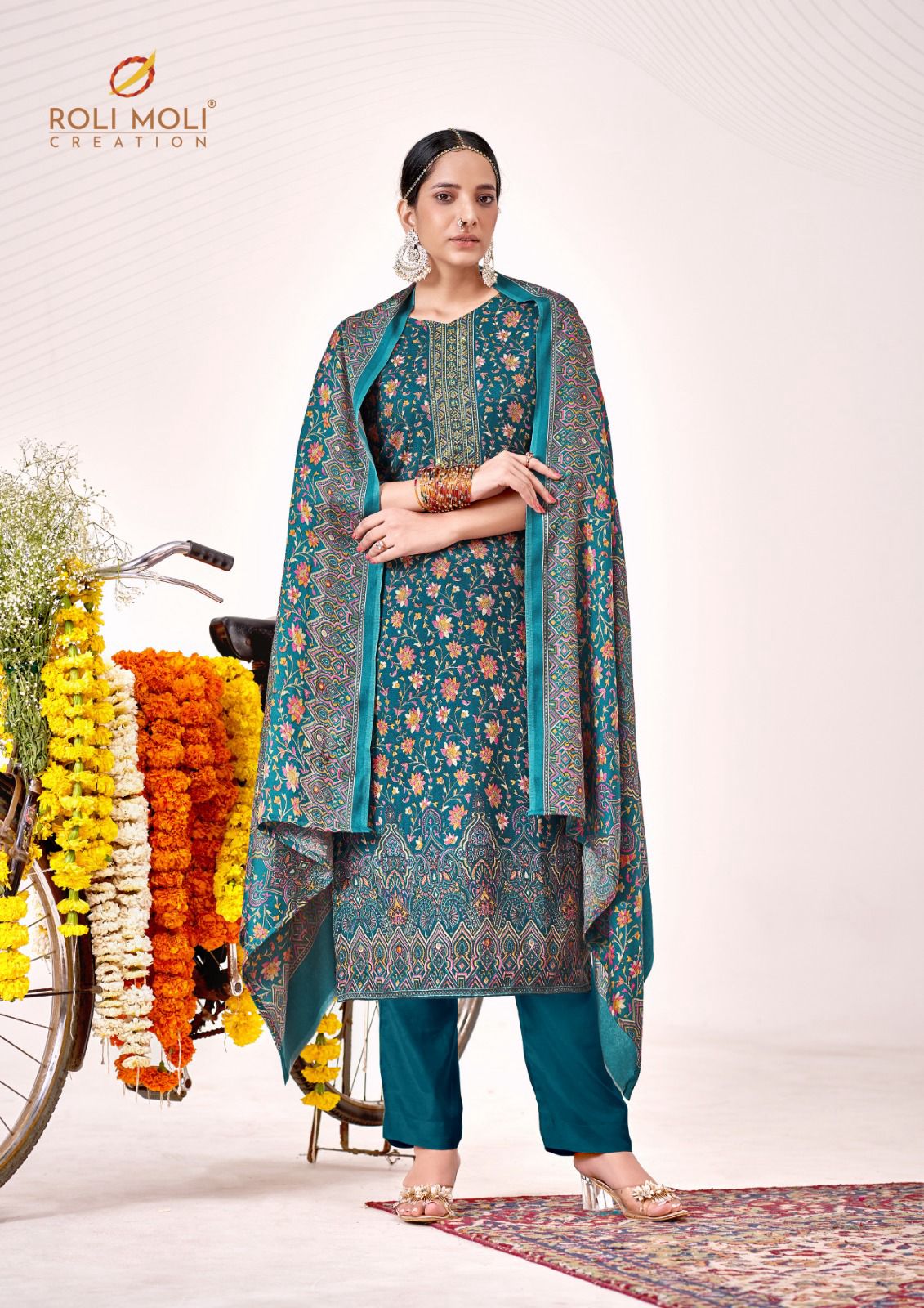 Gulika Roli Moli Pashmina Suits