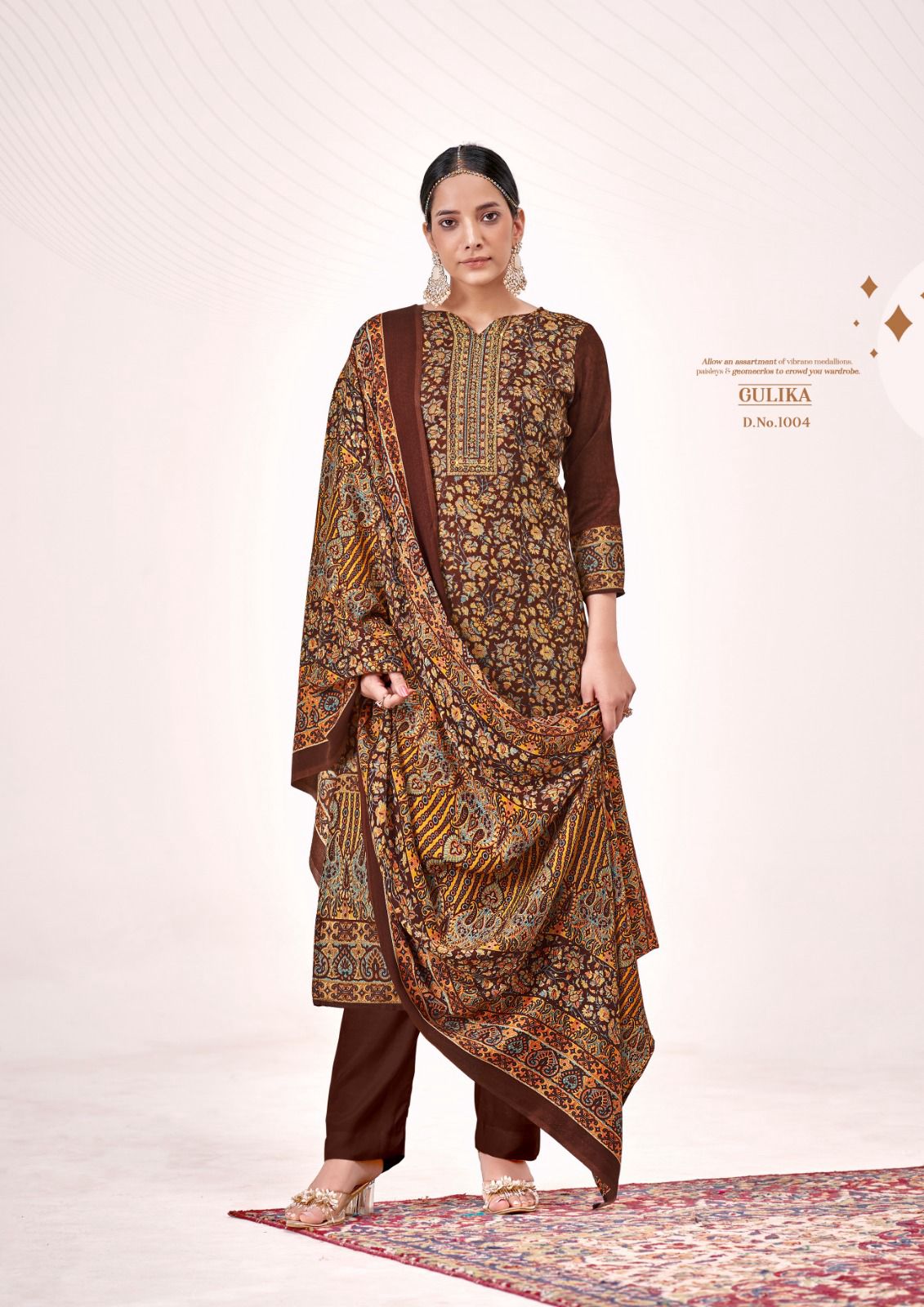 Gulika Roli Moli Pashmina Suits