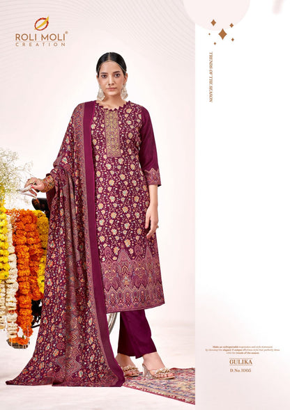 Gulika Roli Moli Pashmina Suits