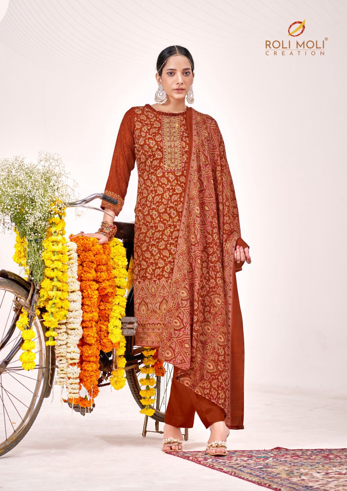 Gulika Roli Moli Pashmina Suits