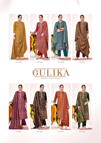 Gulika Roli Moli Pashmina Suits