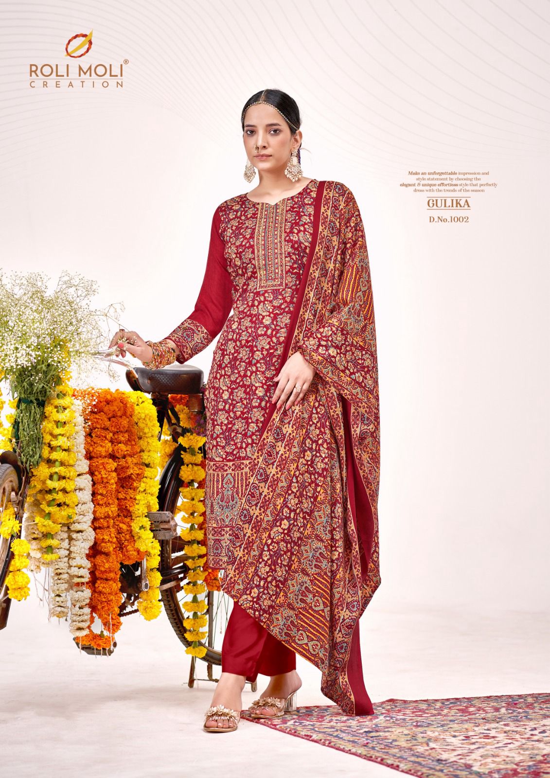 Gulika Roli Moli Pashmina Suits