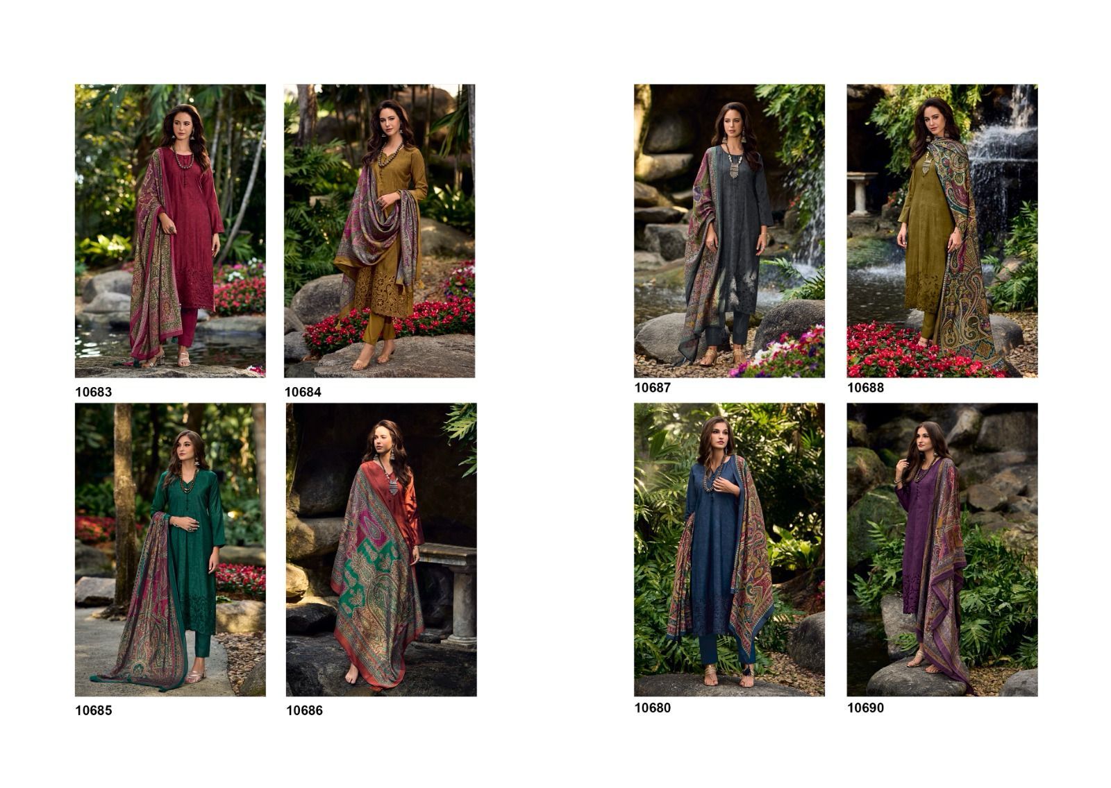 Gulistan Ibiza Muslin Pant Style Suits