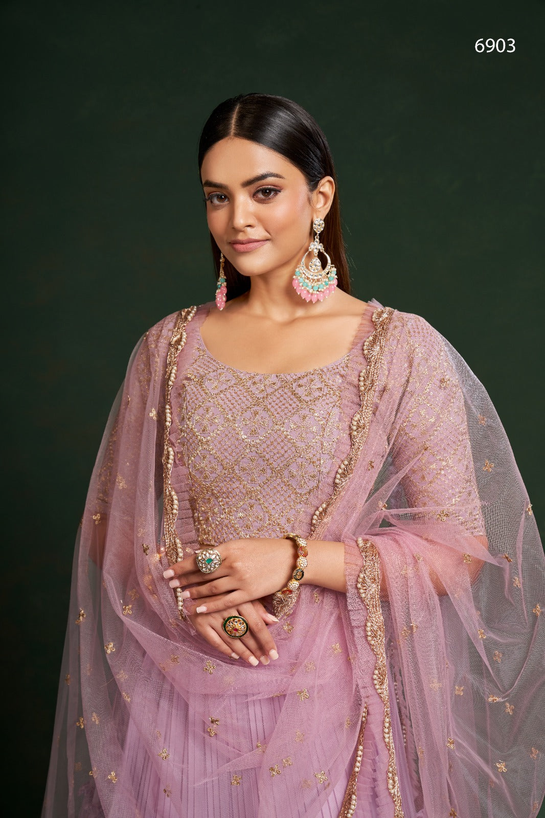 Gulkanya Vol 2 Aahvan Designs Faux Georgette Lehenga Choli