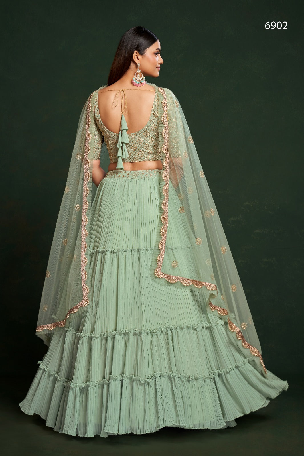 Gulkanya Vol 2 Aahvan Designs Faux Georgette Lehenga Choli