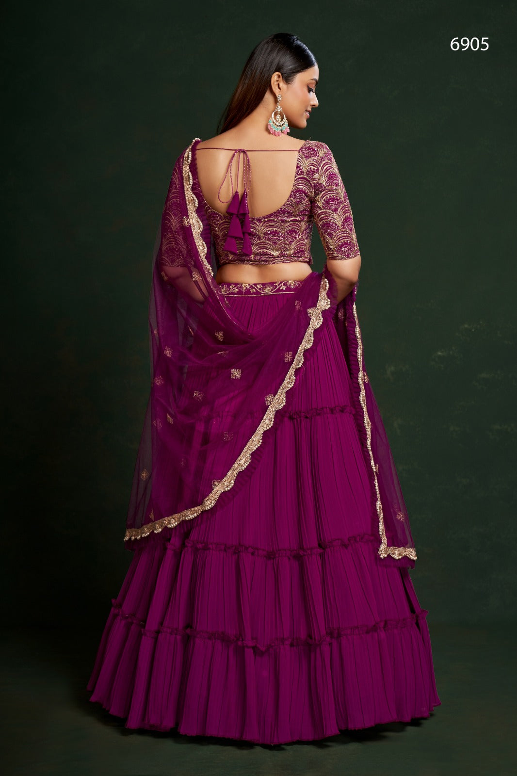 Gulkanya Vol 2 Aahvan Designs Faux Georgette Lehenga Choli