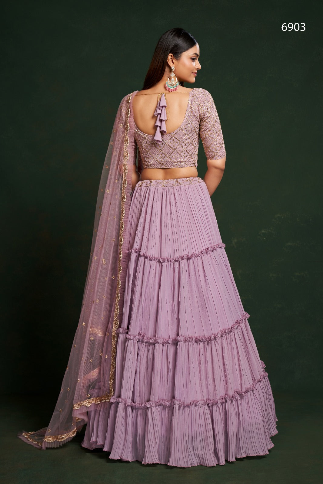 Gulkanya Vol 2 Aahvan Designs Faux Georgette Lehenga Choli