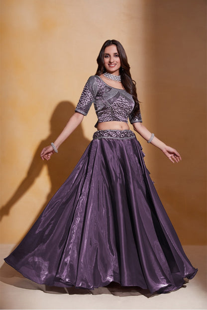 Gulkanya Vol 3 Aahvan Designs Organza Lehenga Choli