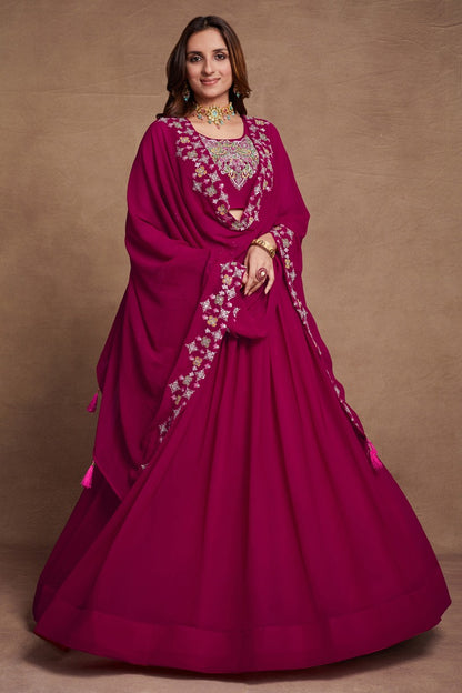 Gulkanya Vol 4 Aahvan Designs Georgette Lehenga Choli