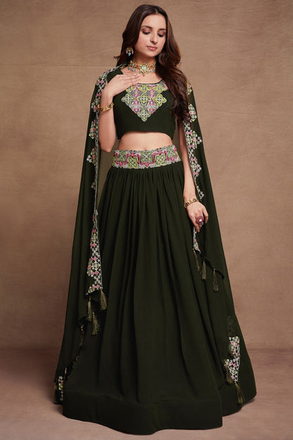 Gulkanya Vol 4 Aahvan Designs Georgette Lehenga Choli
