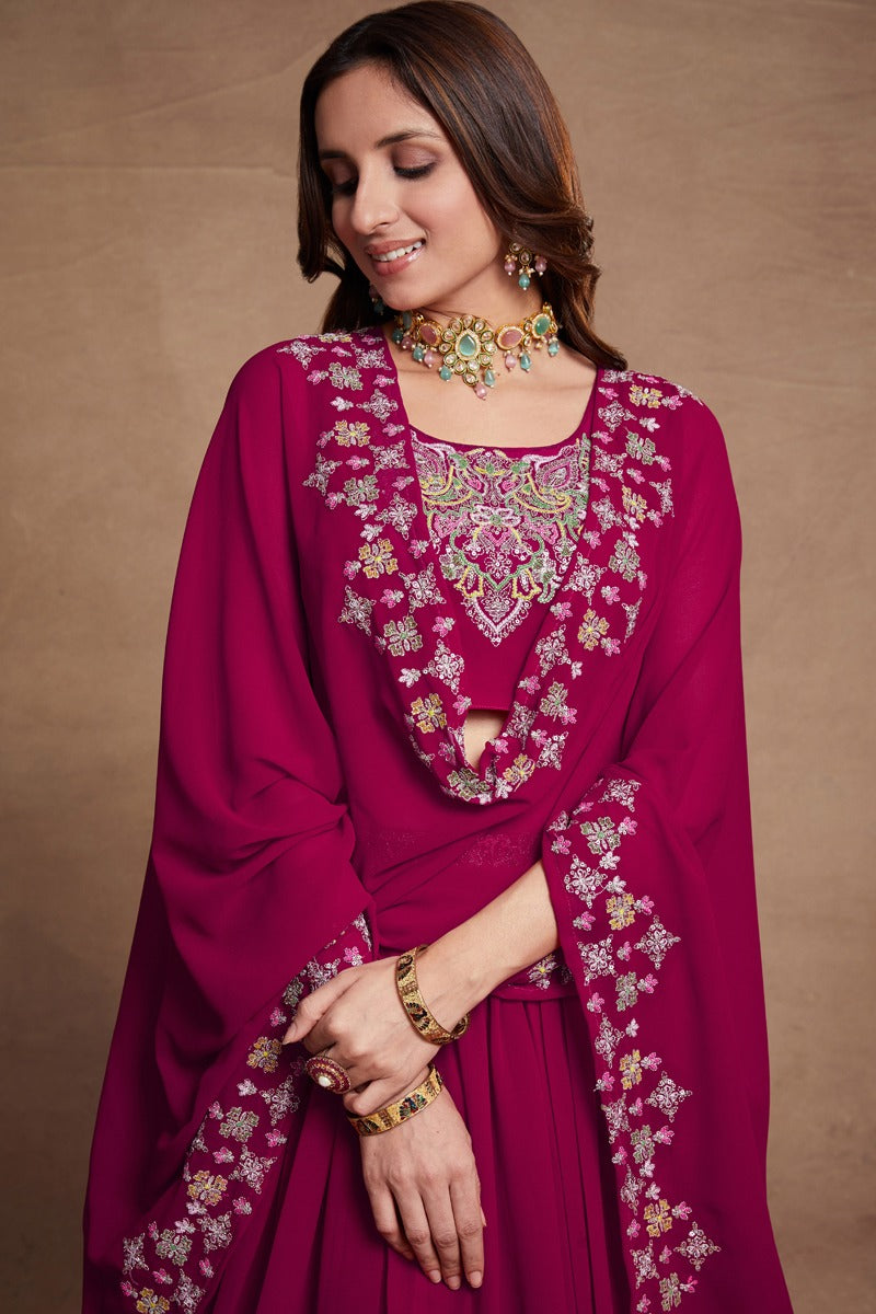 Gulkanya Vol 4 Aahvan Designs Georgette Lehenga Choli