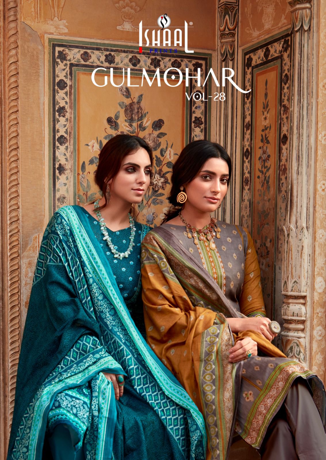 Gulmohar Vol 28 Ishaal Prints Lawn Karachi Salwar Suits
