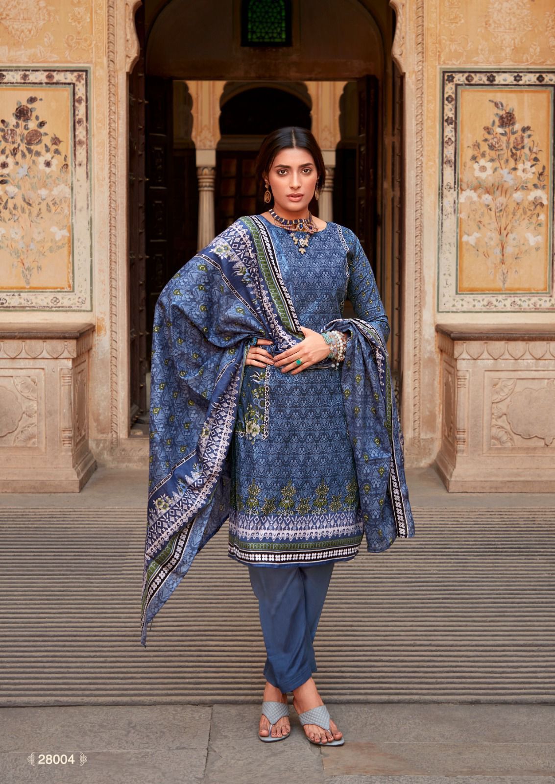 Gulmohar Vol 28 Ishaal Prints Lawn Cotton Karachi Salwar Suits