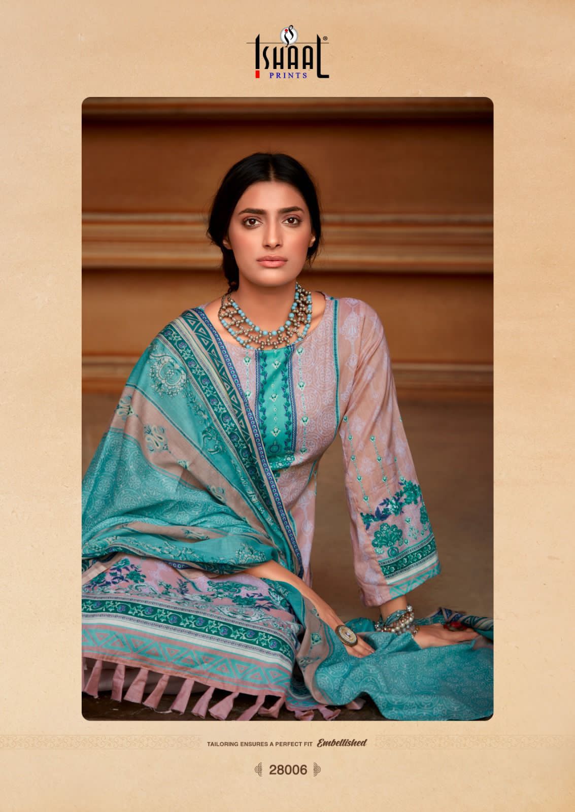 Gulmohar Vol 28 Ishaal Prints Lawn Cotton Karachi Salwar Suits