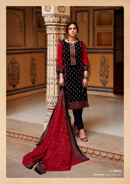 Gulmohar Vol 28 Ishaal Prints Lawn Karachi Salwar Suits
