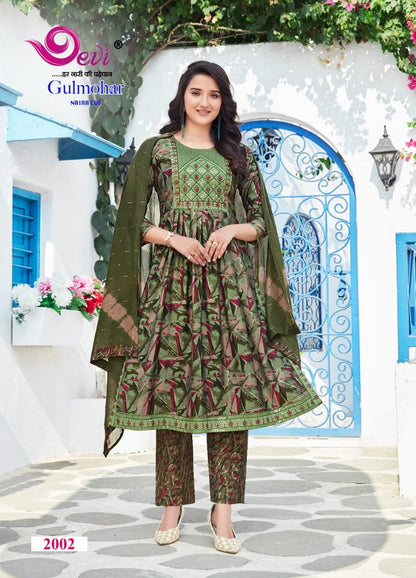 Gulmohar Vol 2 Devi Muslin Readymade Pant Style Suits