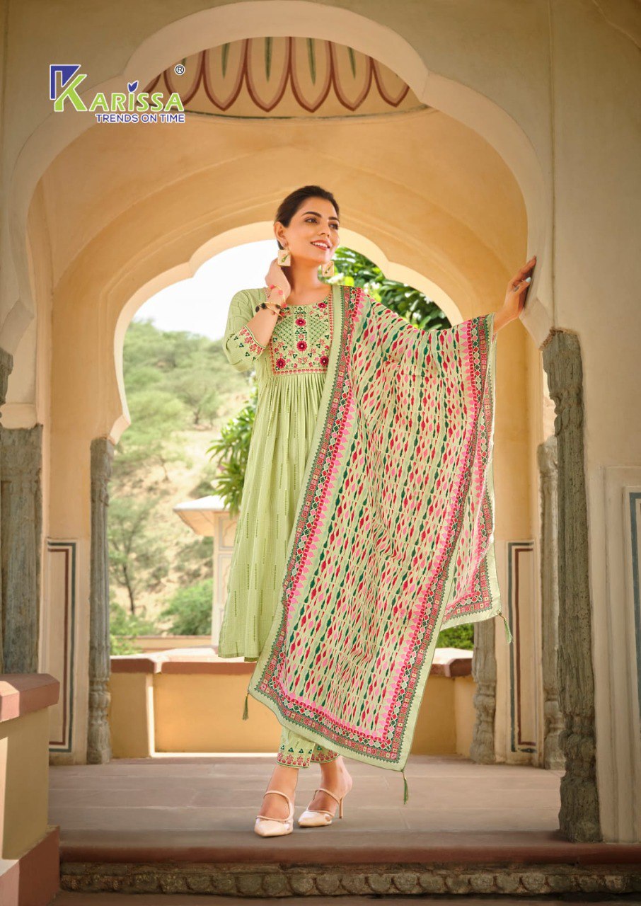 Gulmohar Vol 2 Karissa Rayon Readymade Pant Style Suits