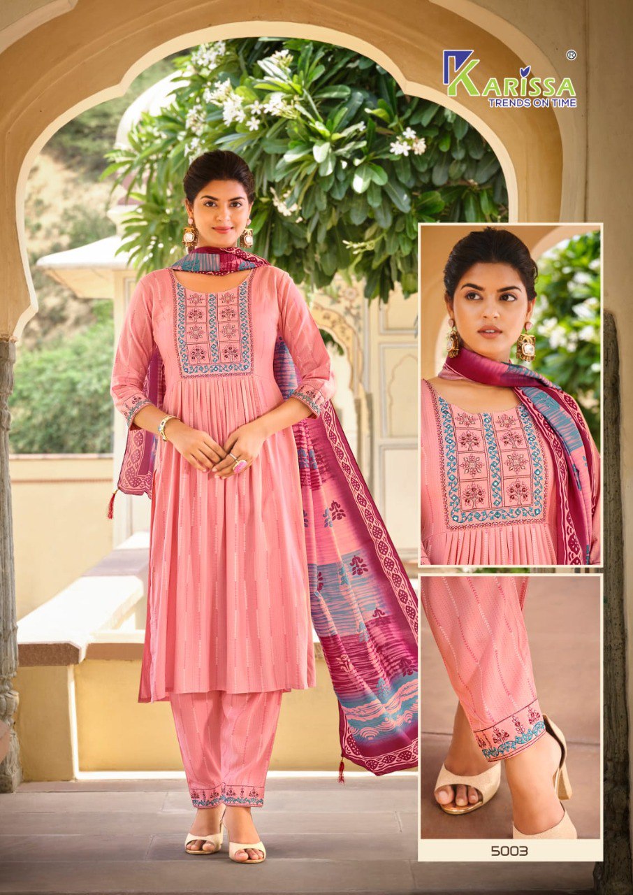 Gulmohar Vol 2 Karissa Rayon Readymade Pant Style Suits