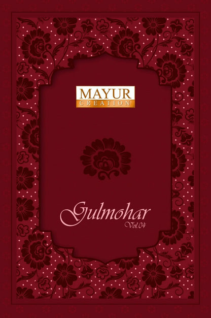 Gulmohar Vol 4 Mayur Creation Cotton Dress Material